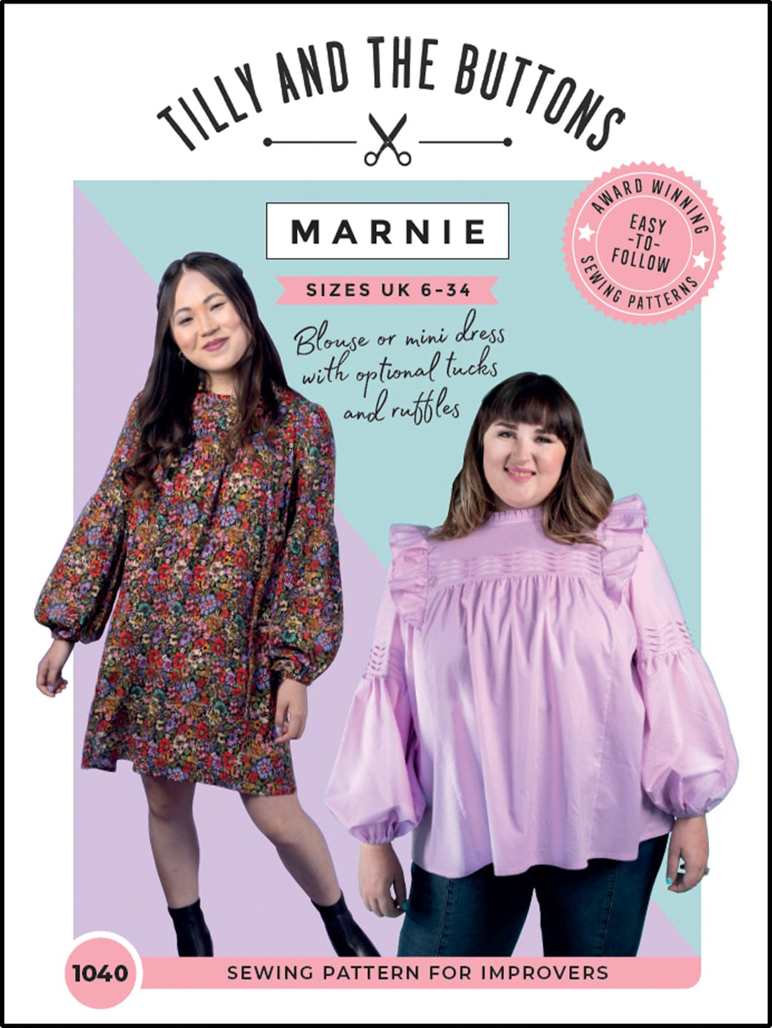Tilly And The Buttons Marnie blouse and mini dress