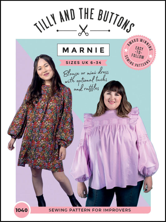 Tilly And The Buttons Marnie blouse and mini dress