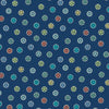 Fabric Tools on navy linen cotton fabric - Sweet Ride by Laundry Basket Quilts