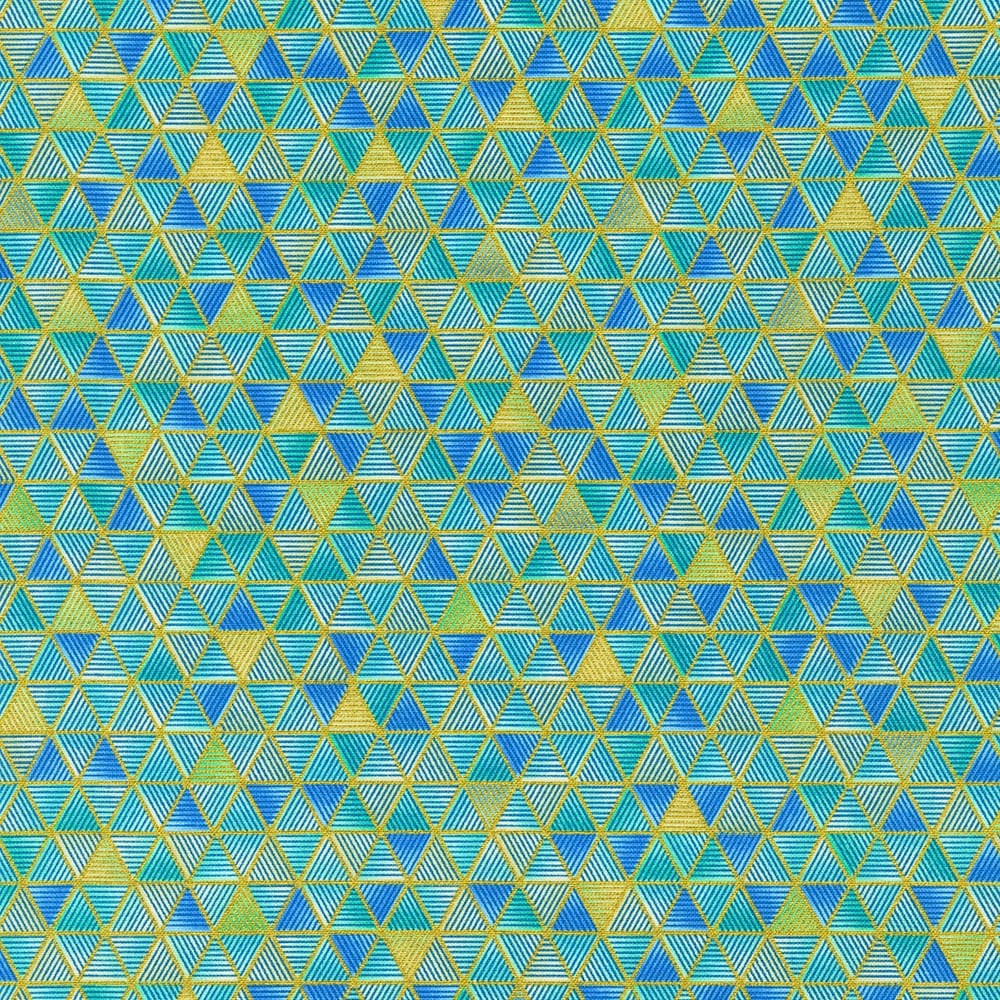 cotton fabric Turquoise Egyptian inspired cotton fabric - Ancient Beauty - Robert Kaufman