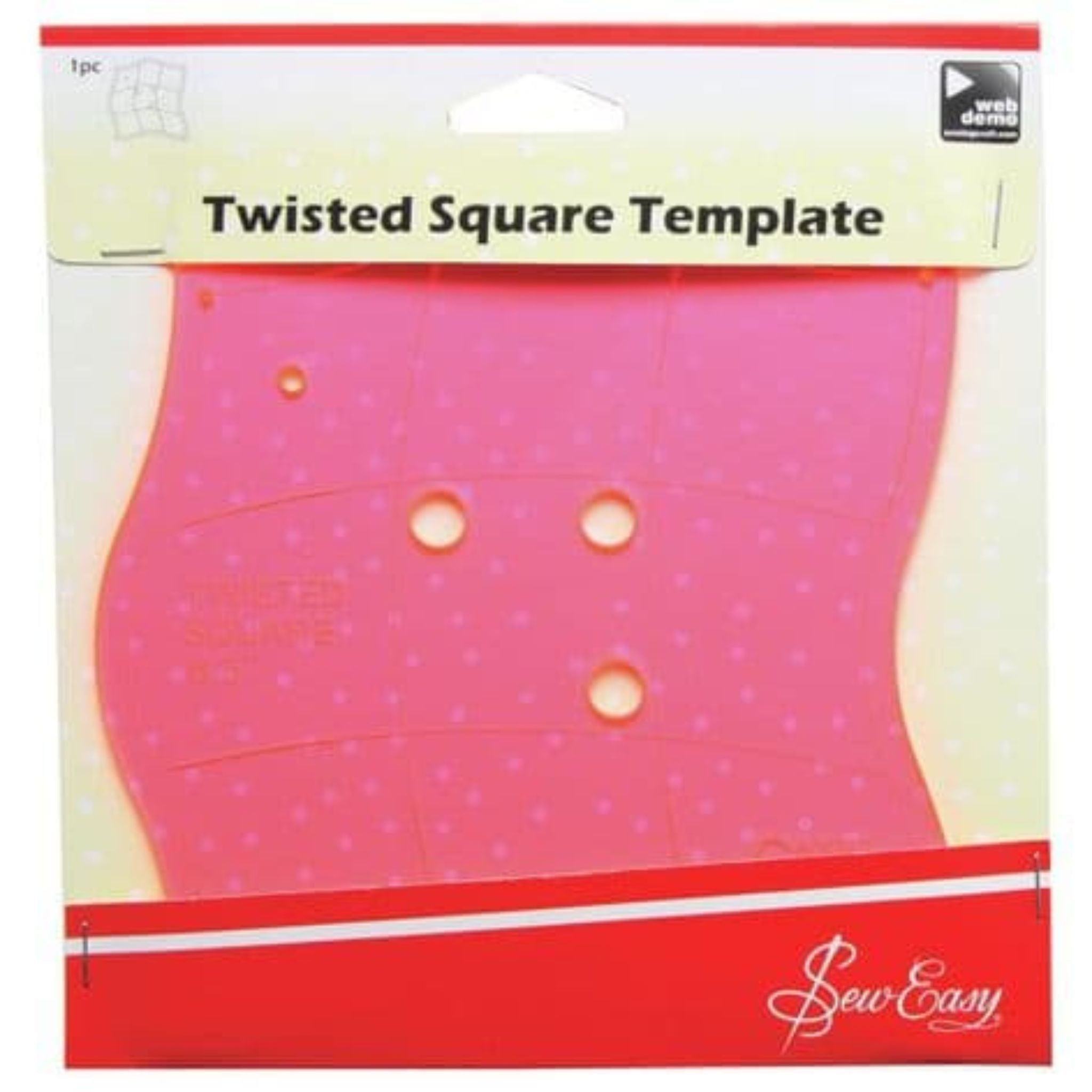 Twisted Square Template Twisted Square Template