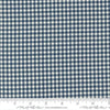 cotton fabric Vintage Farm Girl Navy Gingham - Moda - Sweetwater