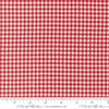 cotton fabric Vintage Farm Girl Red Gingham - Moda - Sweetwater