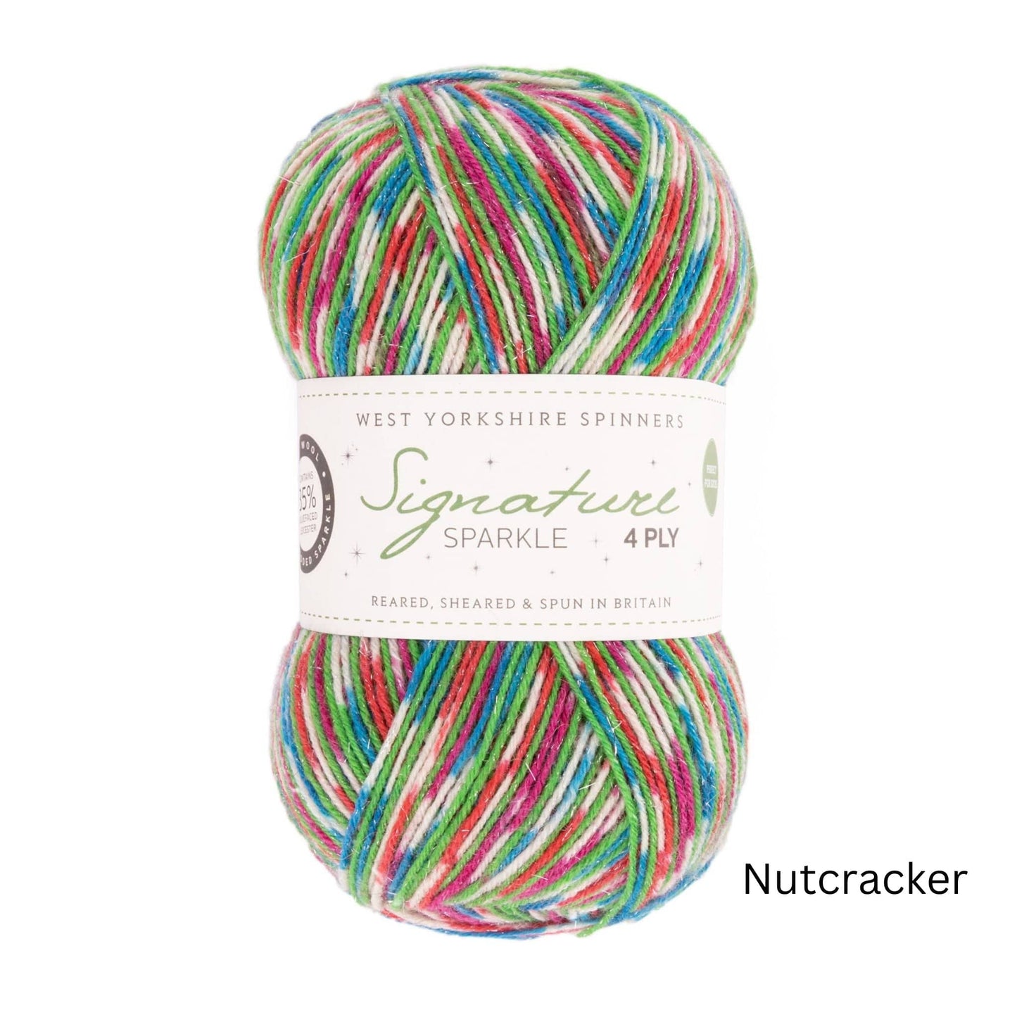 West Yorkshire Spinners Signature Sparkle 4 ply yarn