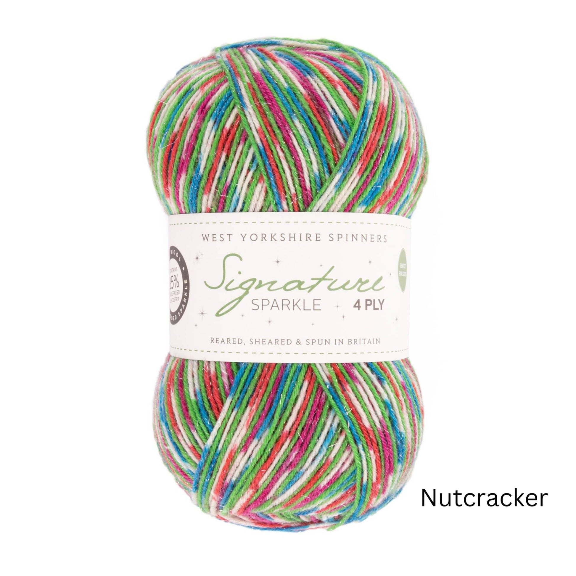 West Yorkshire Spinners Signature Sparkle 4 ply yarn