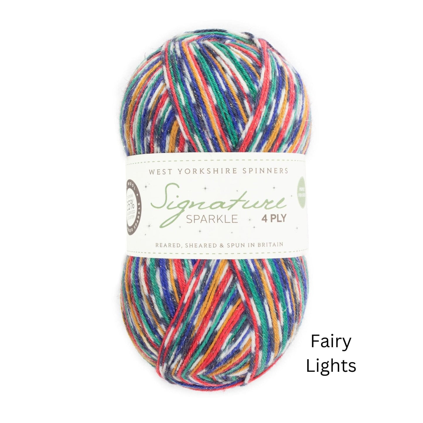 West Yorkshire Spinners Signature Sparkle 4 ply yarn