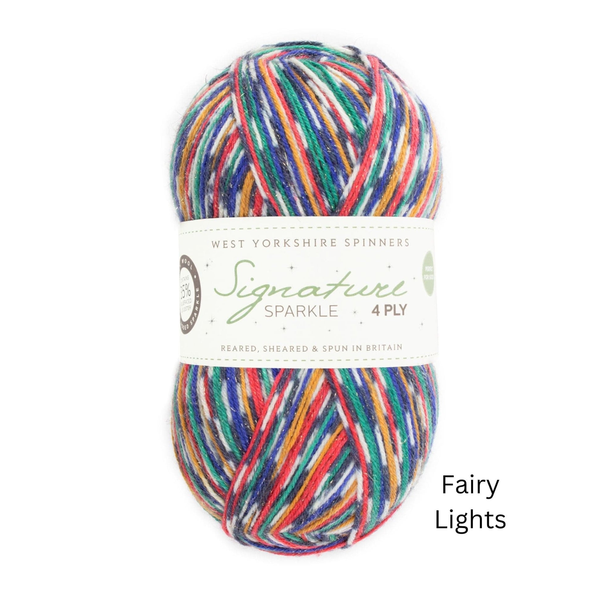 West Yorkshire Spinners Signature Sparkle 4 ply yarn