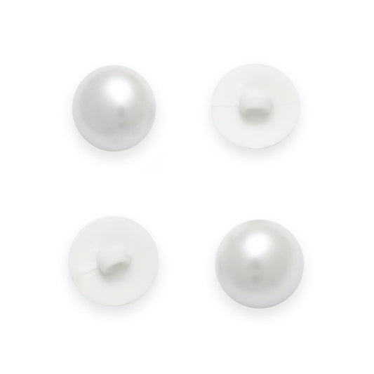 White pearl buttons - G980