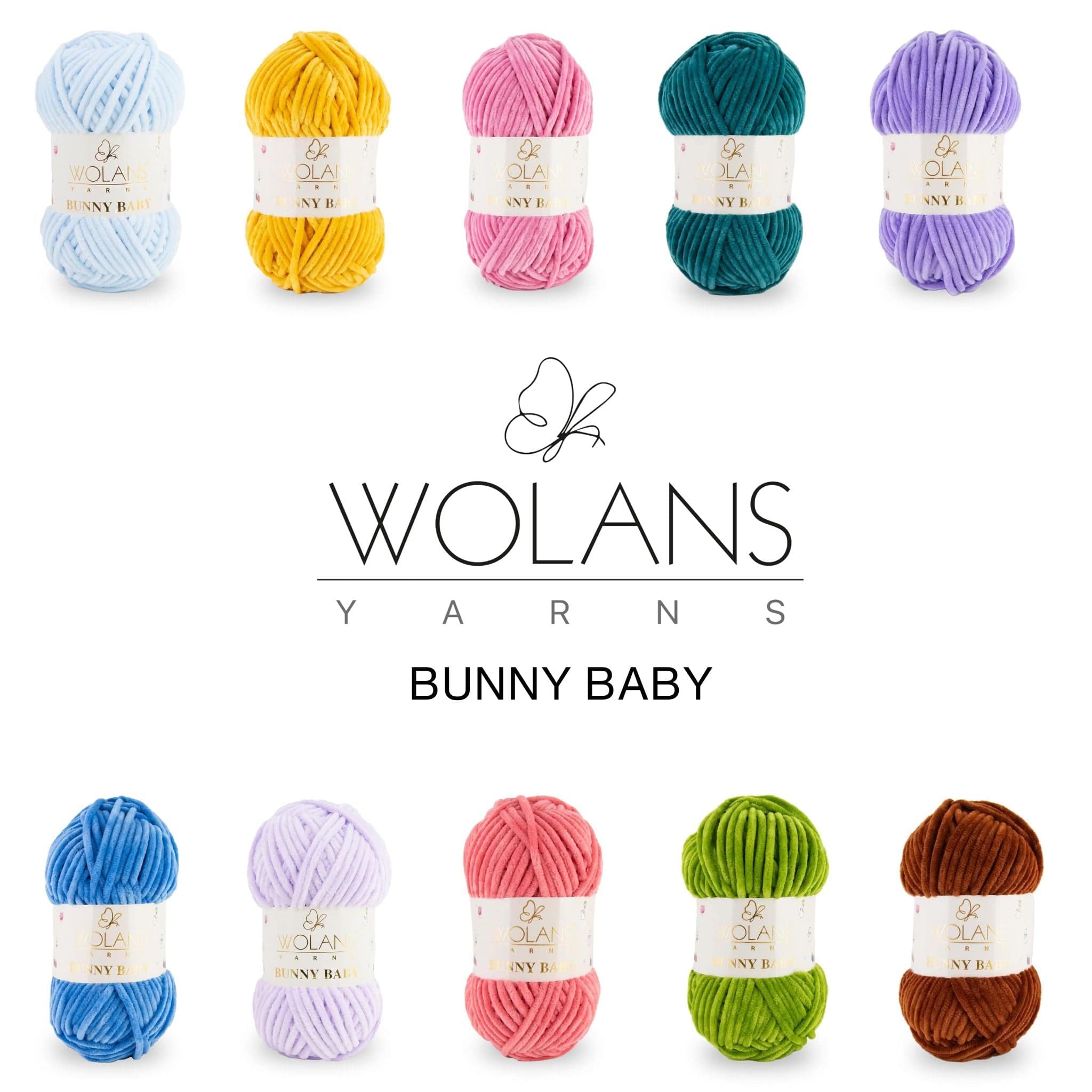 baby yarn Wolans Bunny Baby chenille yarn