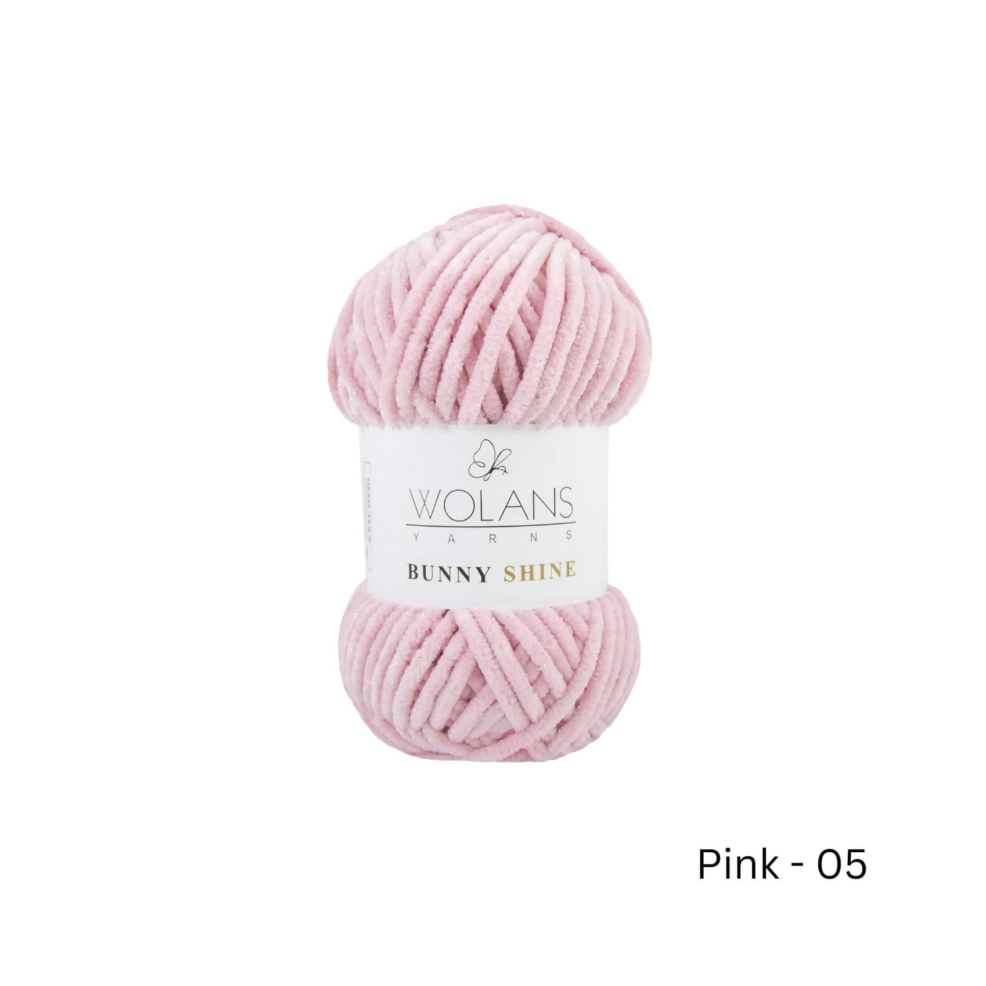 baby yarn Wolans Bunny Shine chenille yarn