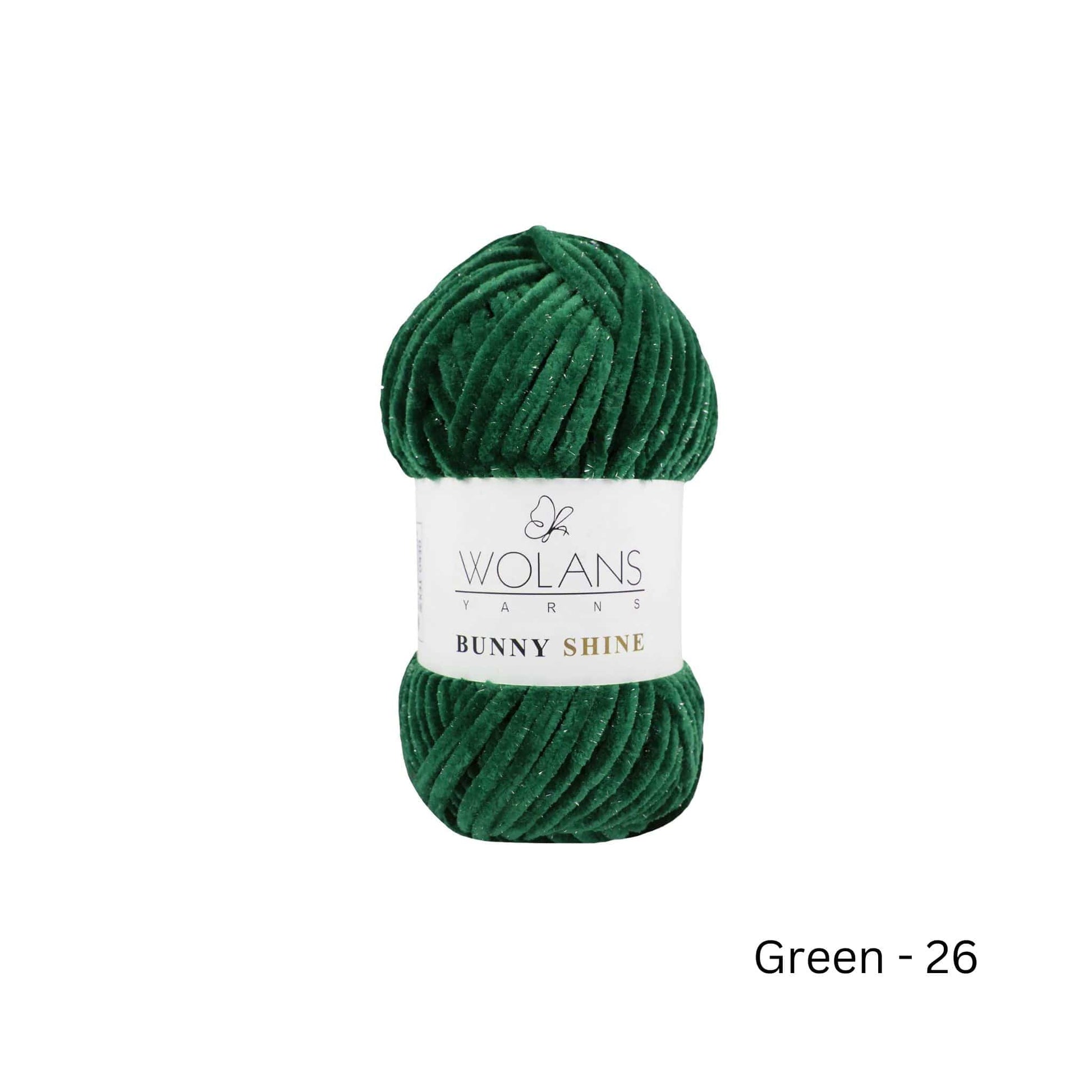 baby yarn Wolans Bunny Shine chenille yarn
