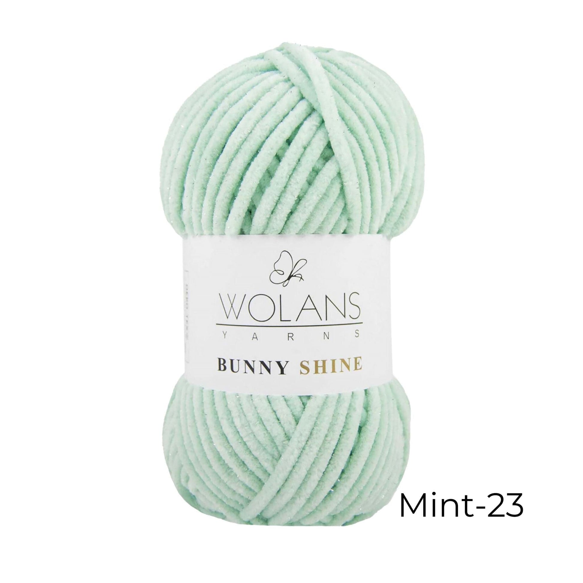 baby yarn Wolans Bunny Shine chenille yarn