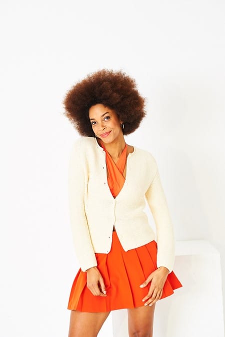 Women's Cardigan and Top knitting pattern in DK - Stylecraft 10221