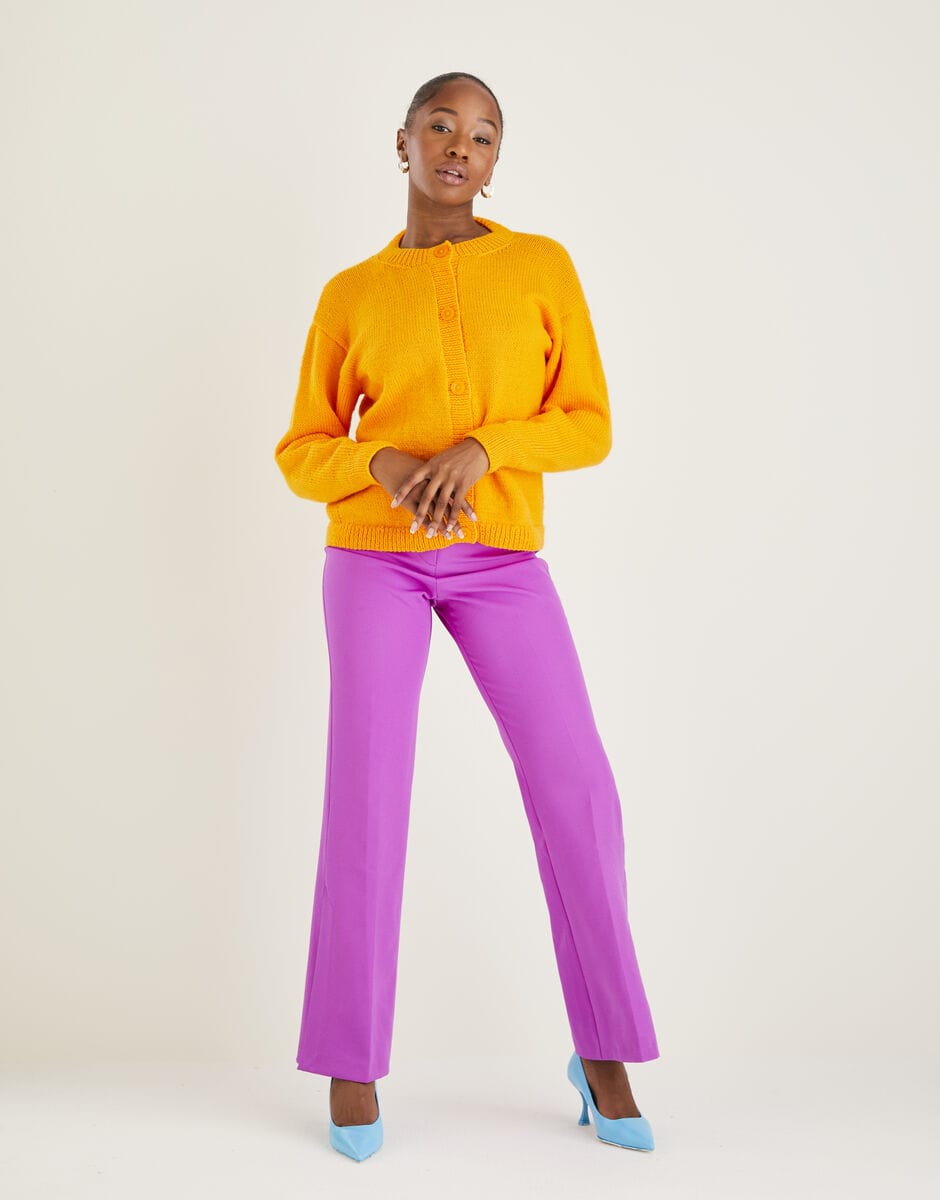 Women's Cardigan knitting pattern in DK - Hayfield 10595