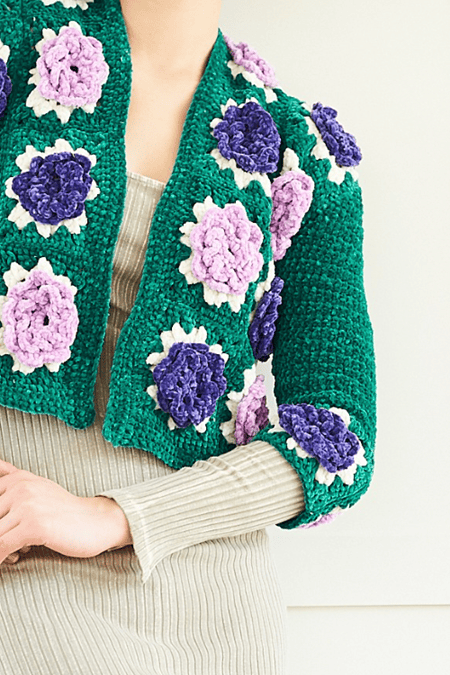 Women's Jackets crochet pattern in DK - Stylecraft 10080