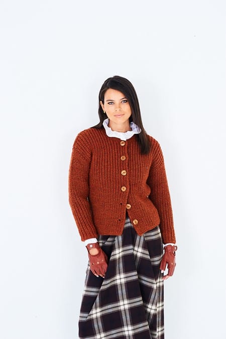 Women's Ribbed Jackets knitting pattern aran - Stylecraft 10271