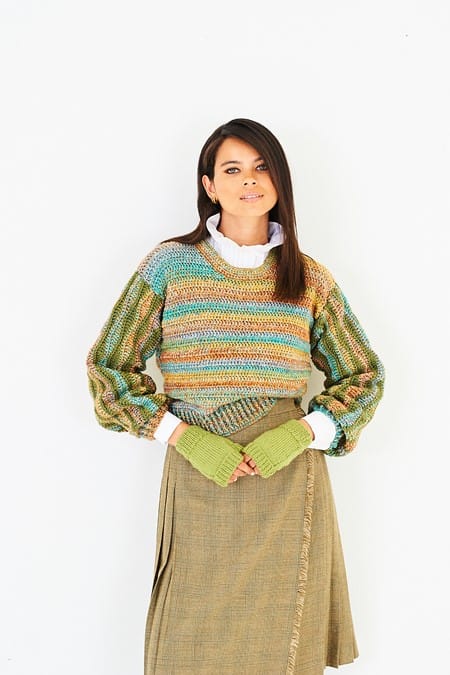 Women's Sweaters crochet pattern aran - Stylecraft 10273