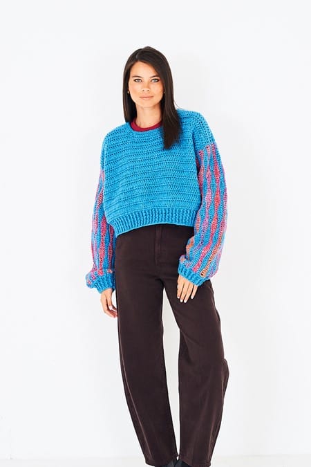 Women's Sweaters crochet pattern aran - Stylecraft 10273