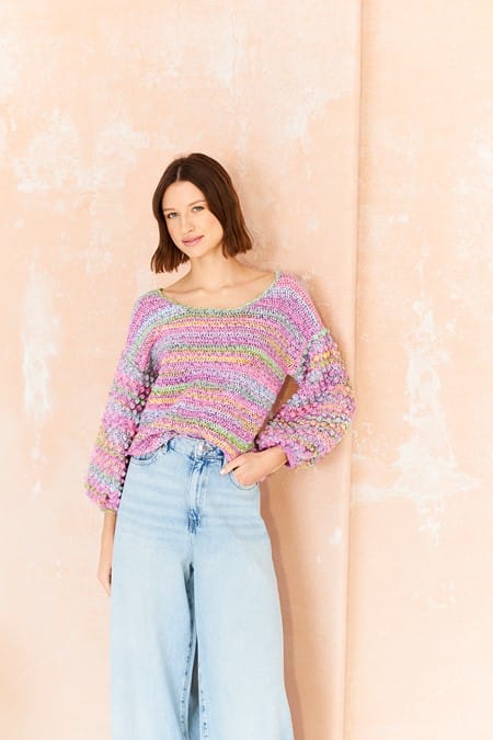 Women's Sweaters crochet pattern in DK - Stylecraft 10207