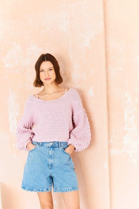 Women's Sweaters crochet pattern in DK - Stylecraft 10207