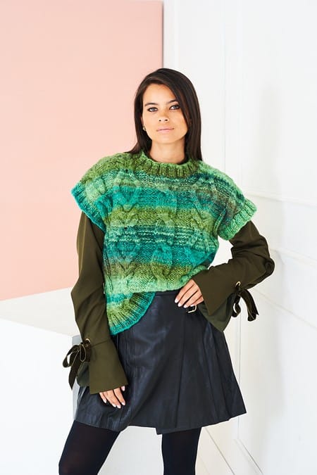 Women's Tank Tops knitting pattern chunky - Stylecraft 10268