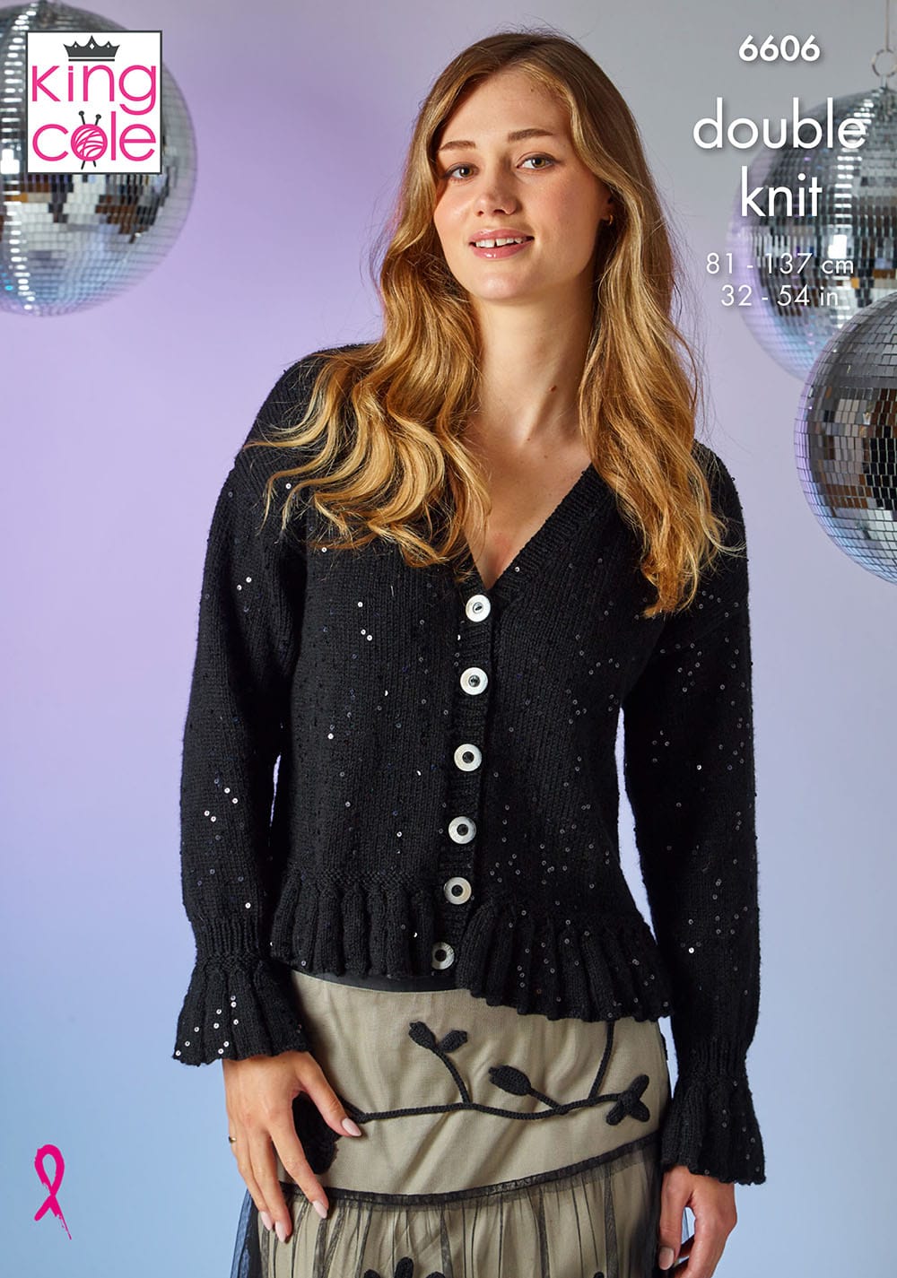 Womens Cardigan & Top knitting pattern DK - King Cole 6606