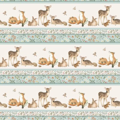 cotton fabric Woodland Heart - Northcott