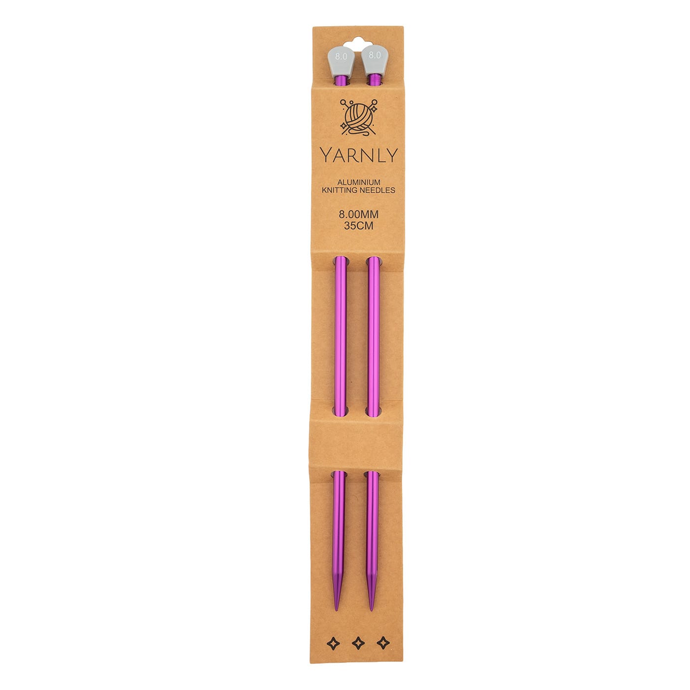 Yarnly aluminium knitting needles