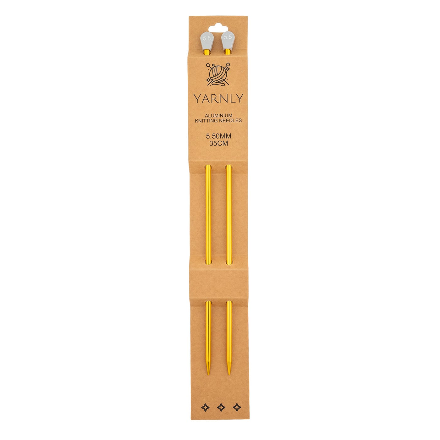 Yarnly aluminium knitting needles