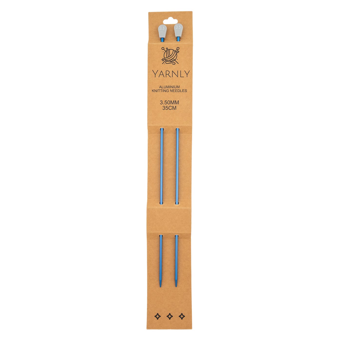 Yarnly aluminium knitting needles