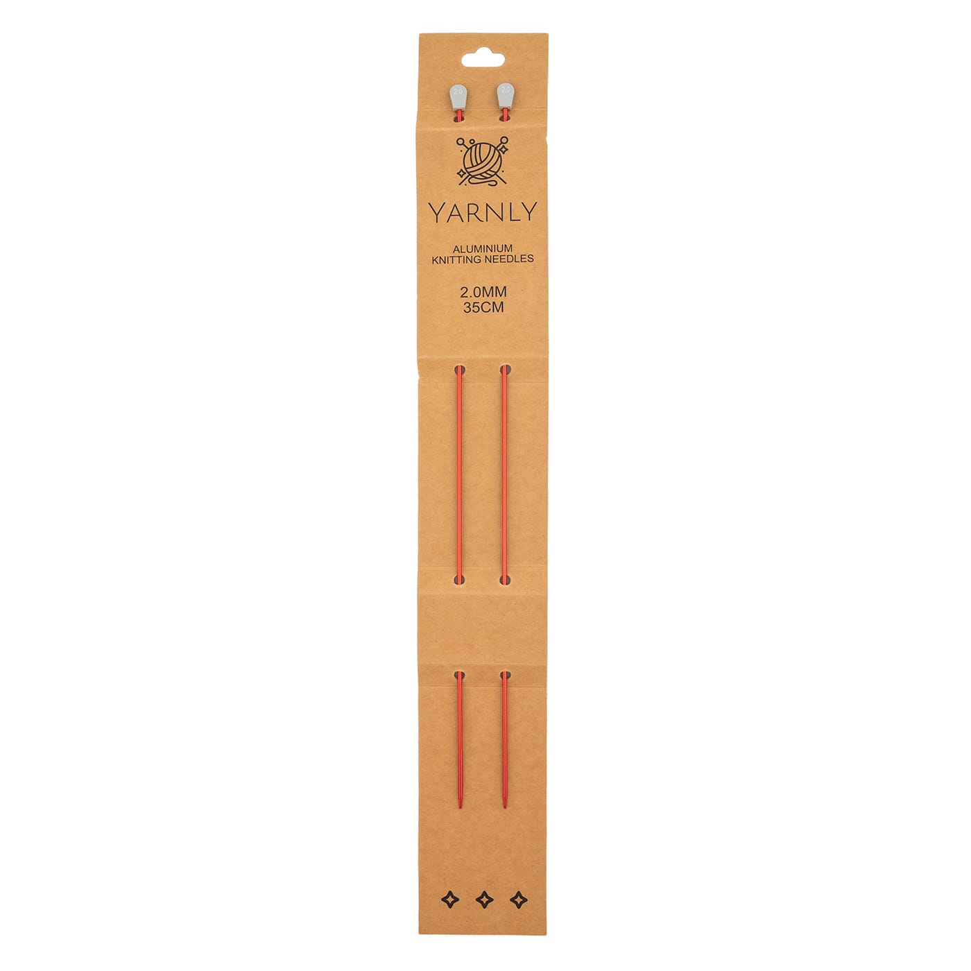 Yarnly aluminium knitting needles