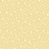 brushed cotton fabric Yellow Stars - Popcorn - Wild One - Dear Stella