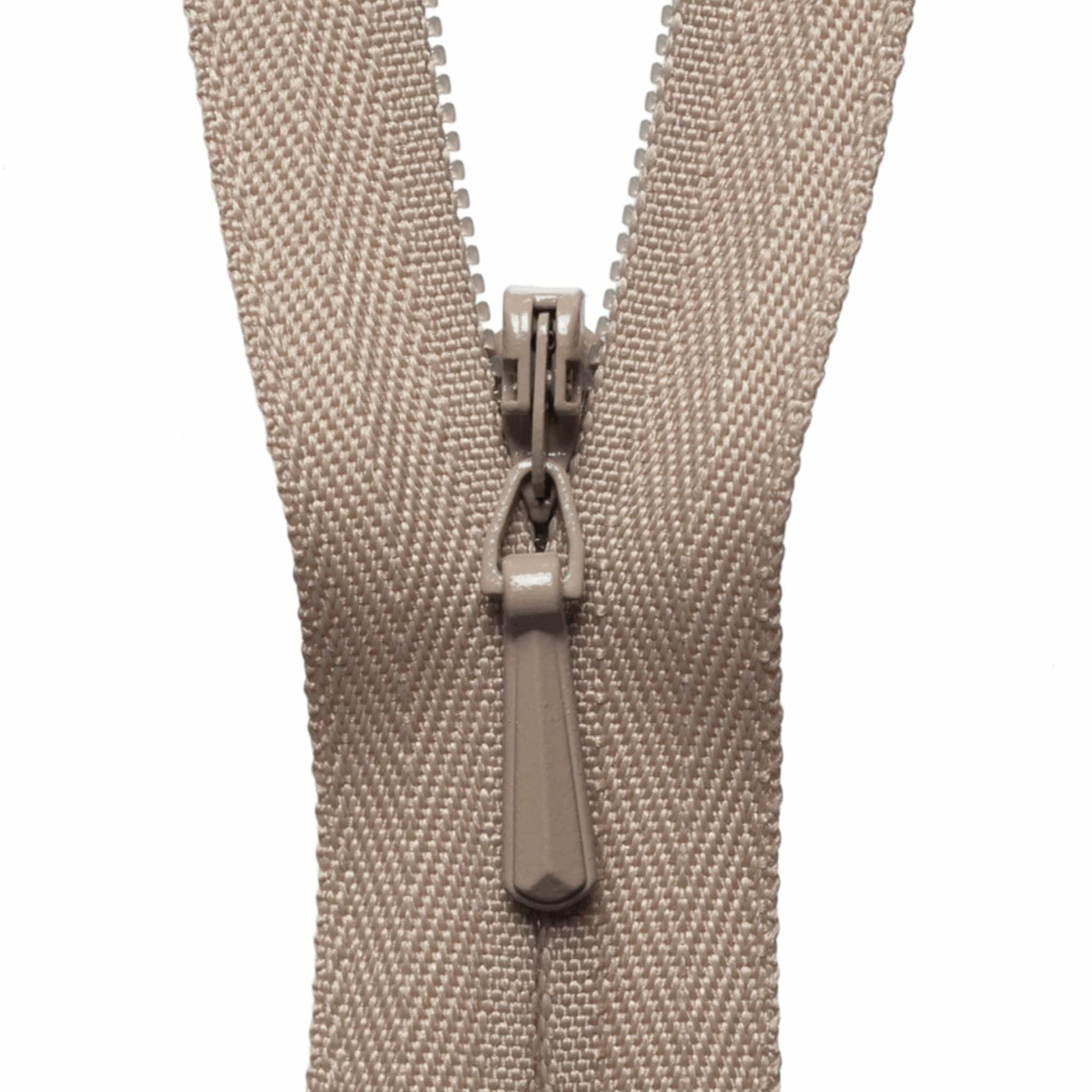 Zip YKK Concealed/Invisible Zip - 23cm / 9'' - Beige 573