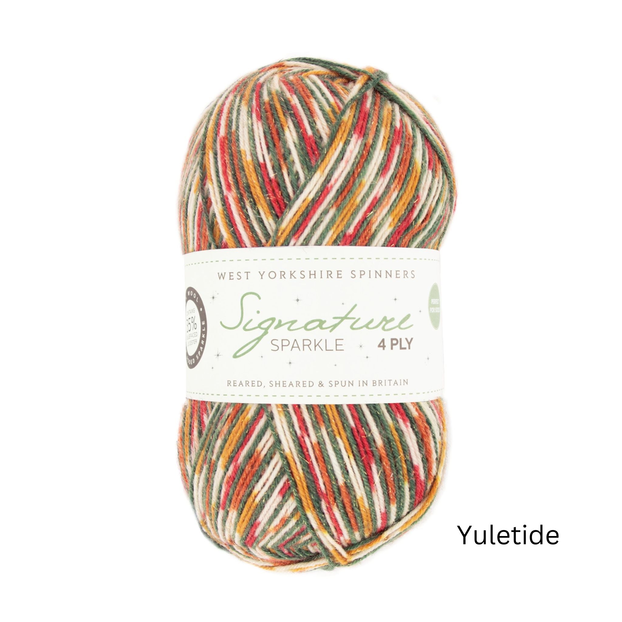 West Yorkshire Spinners Signature Sparkle 4 ply yarn