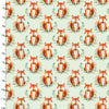 Green forest trees on green 100% cotton fabric - 'Forest Friends' 3 Wishes