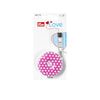 Prym Love pink polka dot retractable tape measure