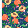 Parrots and Cockatoos on Branches White 100% cotton fabric - Gone Wild