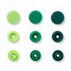 Prym Love 30 colour snaps round green
