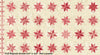 Star patchwork quilt style fabric on cream cotton - Strawberries and Cream by Laundry Basket Quilts