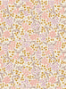 Tiny flowers on grey cotton fabric - Hannah's Flowers by Lewis & Irene