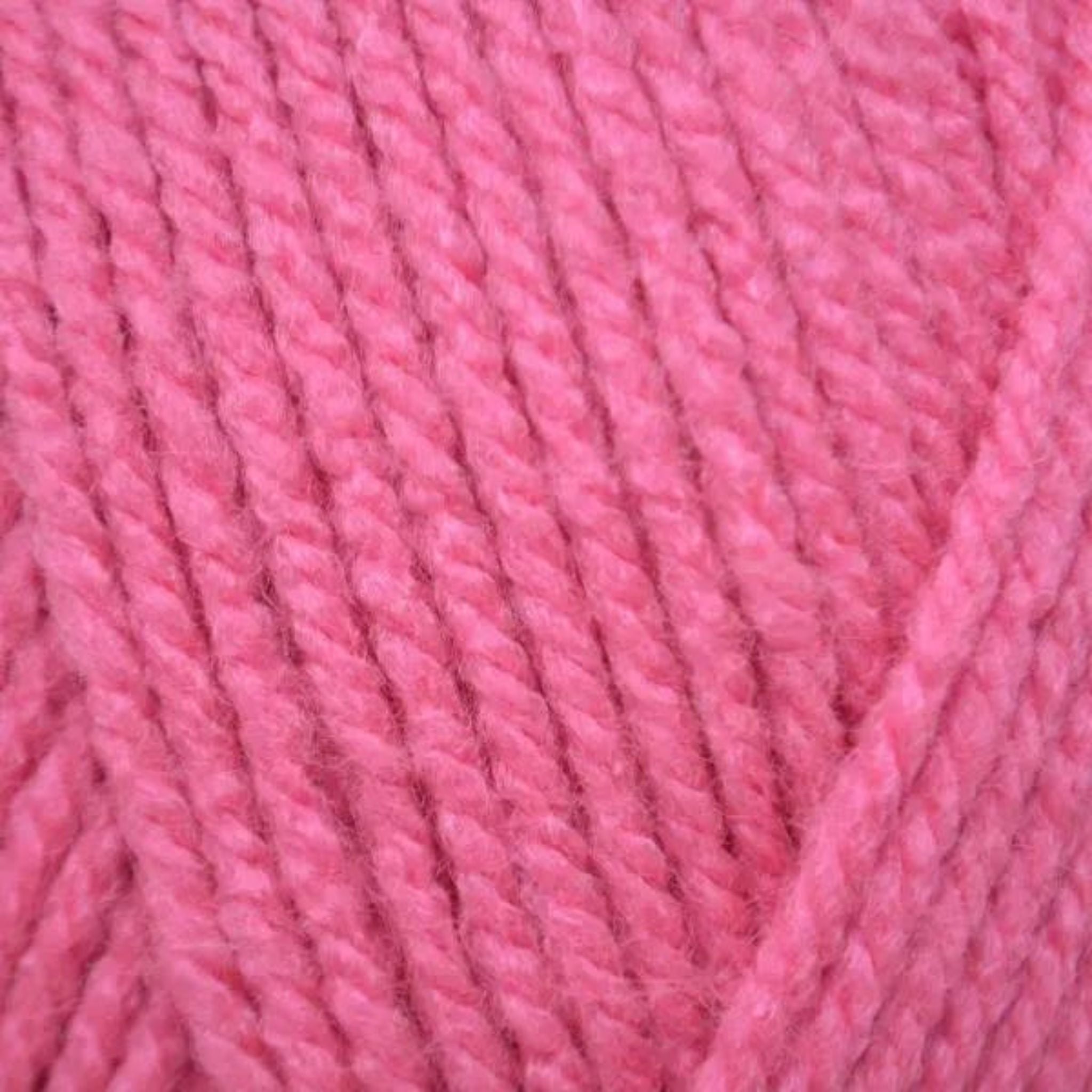 Bubblegum pink acrylic aran wool 100g ball - Emu Yarns
