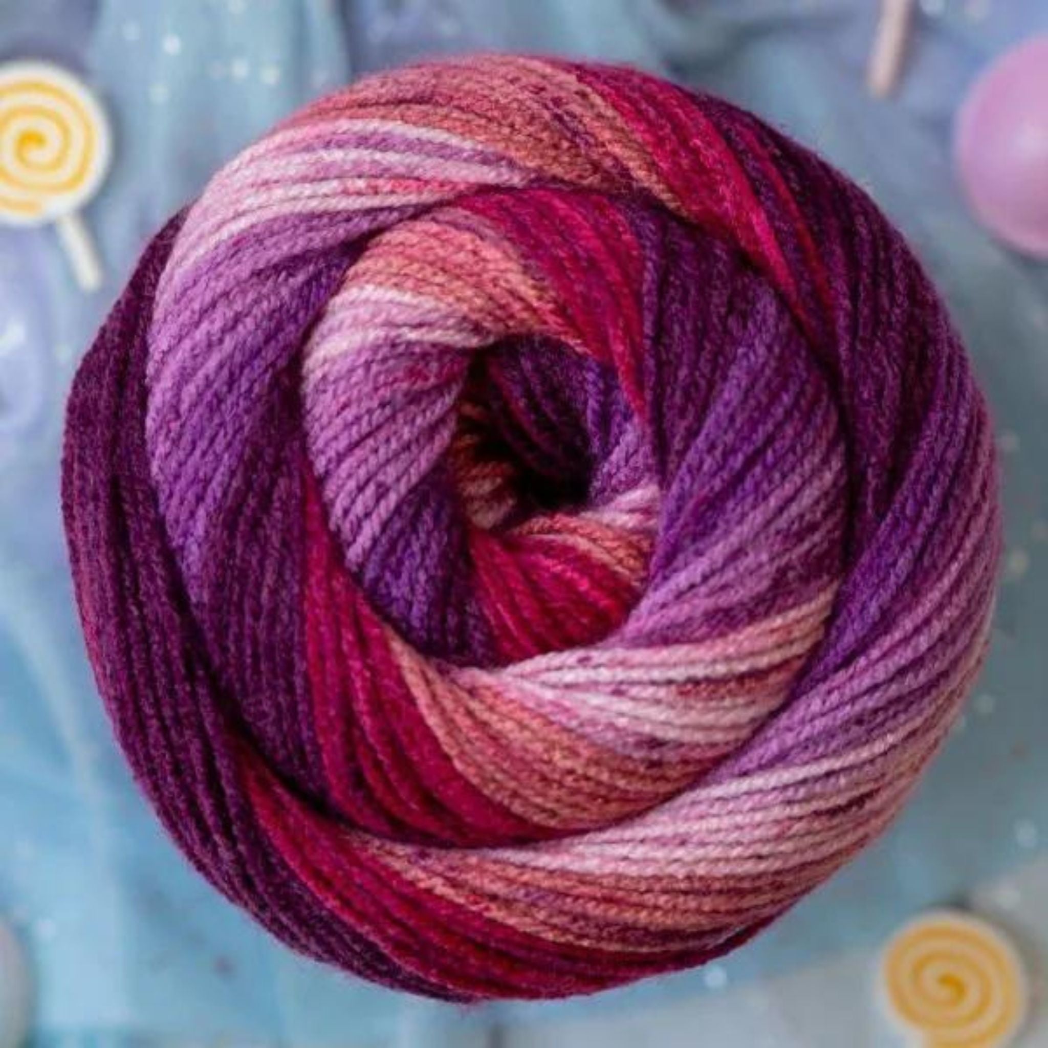 Funfair Swirl DK wool - Emu Yarns