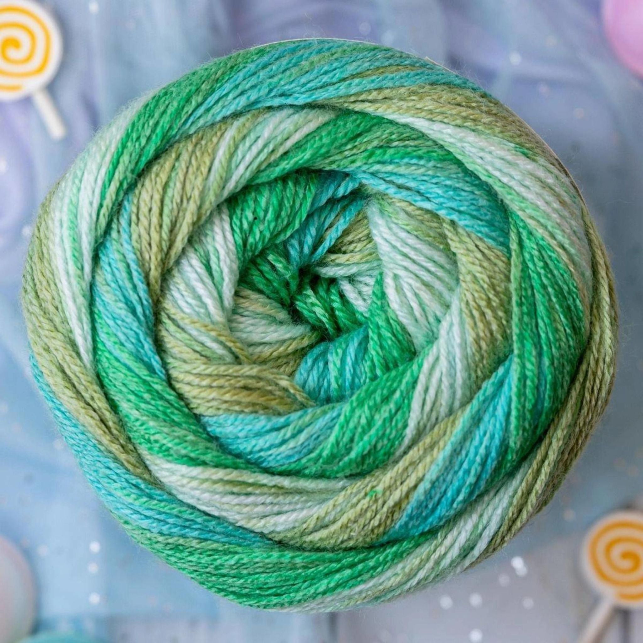 Funfair Swirl DK wool - Emu Yarns