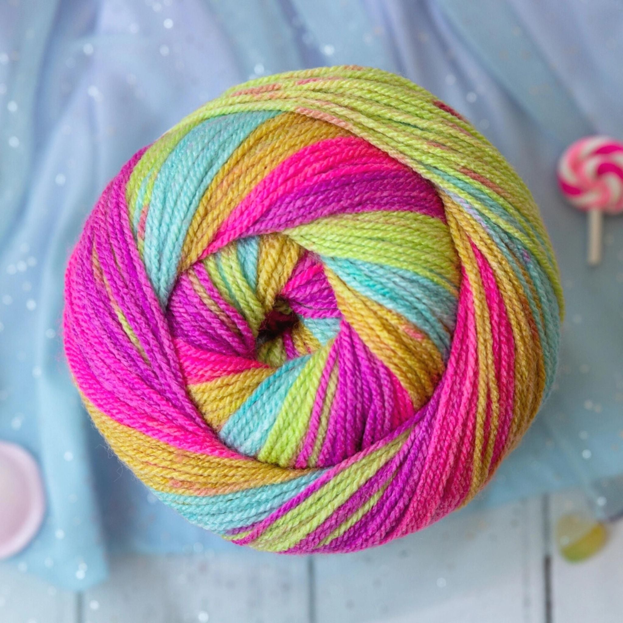 Funfair Swirl DK wool - Emu Yarns