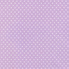 Purple Flowers on white brushed - Cozy Cotton - Robert Kaufman