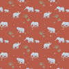 Tigers on navy cotton fabric - Safari Days - Dashwood Studio