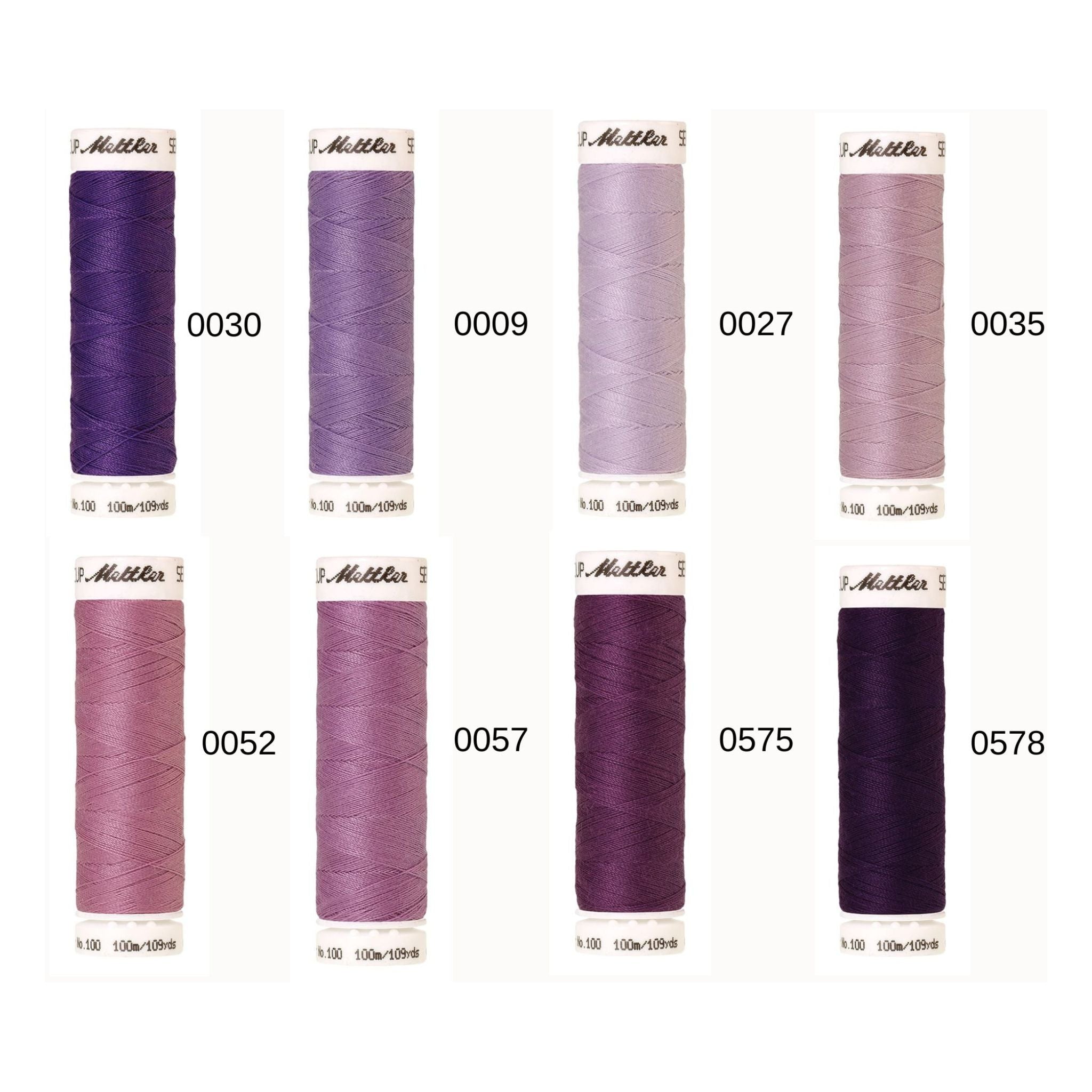 Mettler Seralon Polyester thread 100m in various colours