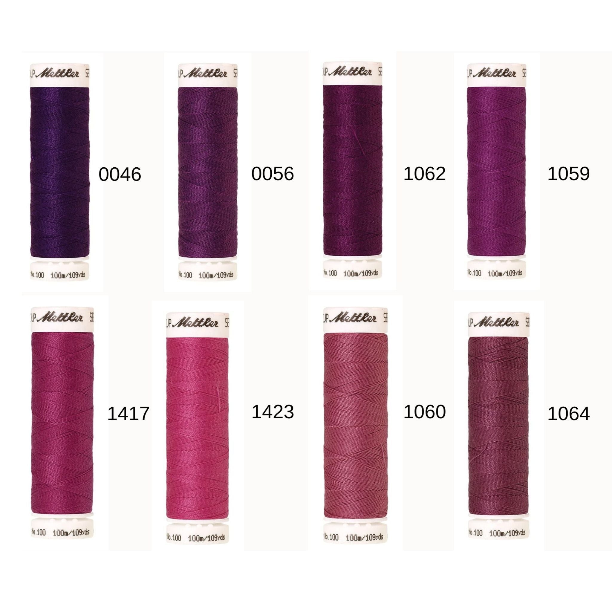 Mettler Seralon Polyester thread 100m in various colours