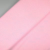 Pink and white gingham cotton fabric - Susy Bees