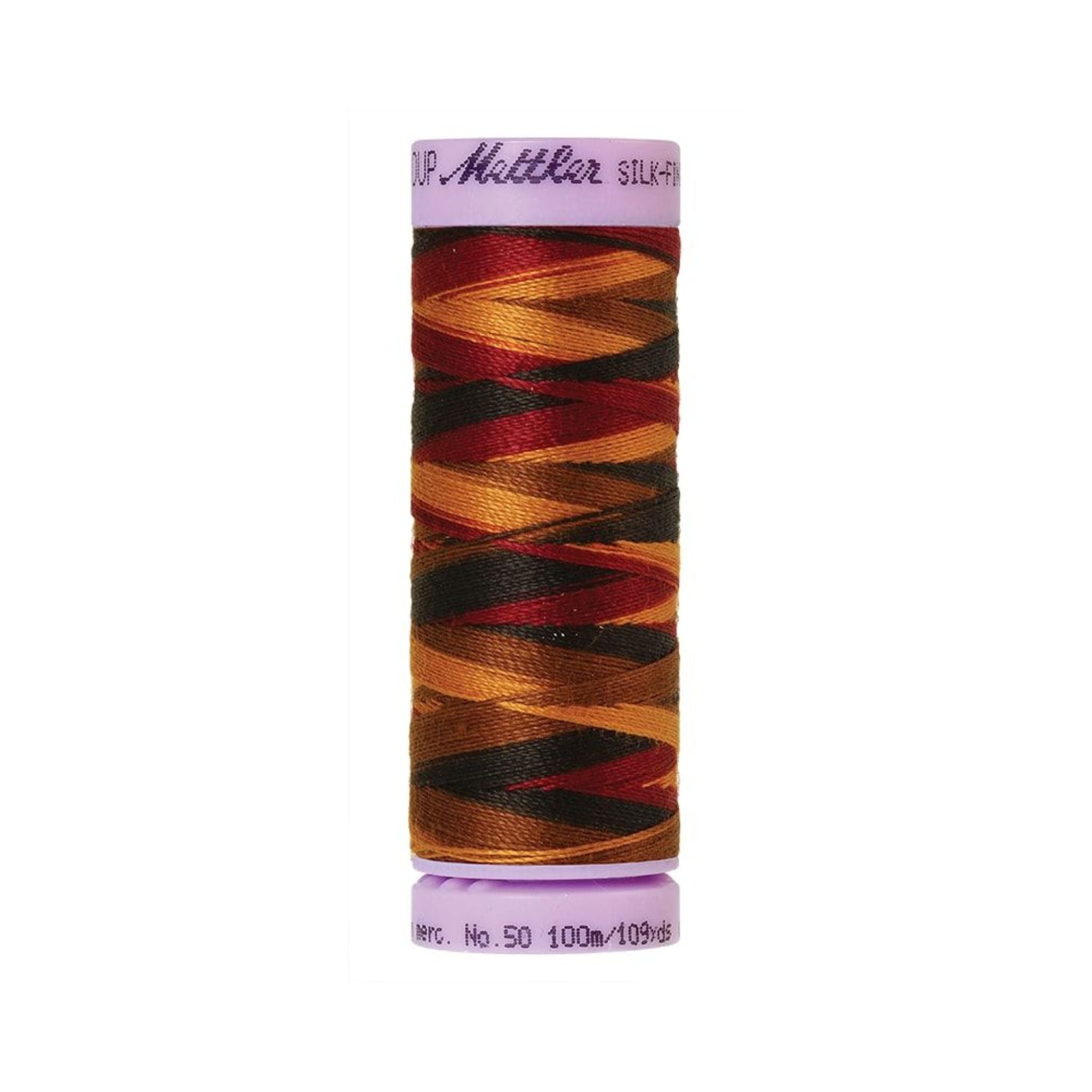 Elegante Silk Thread Finish Multi Colour Cot 50 100m - 9863 Mettler